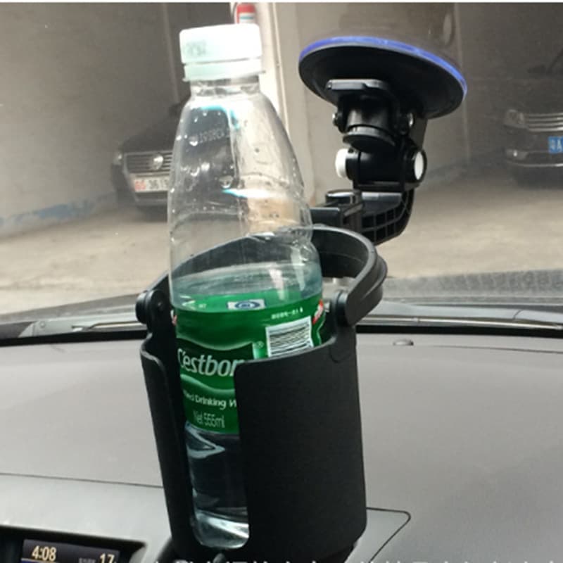 Car-mounted Adjustable Drink Holder Bracket Vehicle Beverage Rack Bucket Car Vacuum Cup Mobile Phone Holder