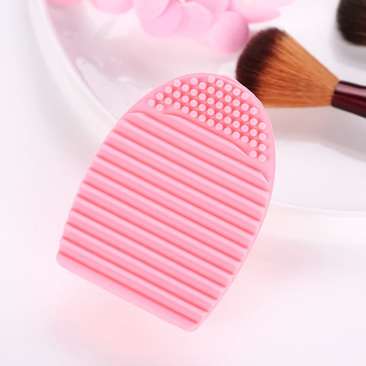 Silicone Face Wash Brush, Egg-Shaped Makeup Brush, Cleaning Brush, Silicone Scrubbing Tool, Scrubbing Egg, Beauty Supplies