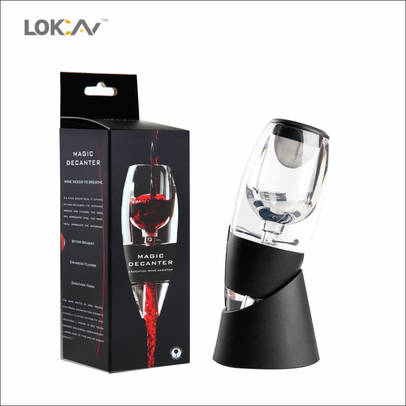Red/White Wine Quick Aerator Magic Decanting Pouring Dispenser Set