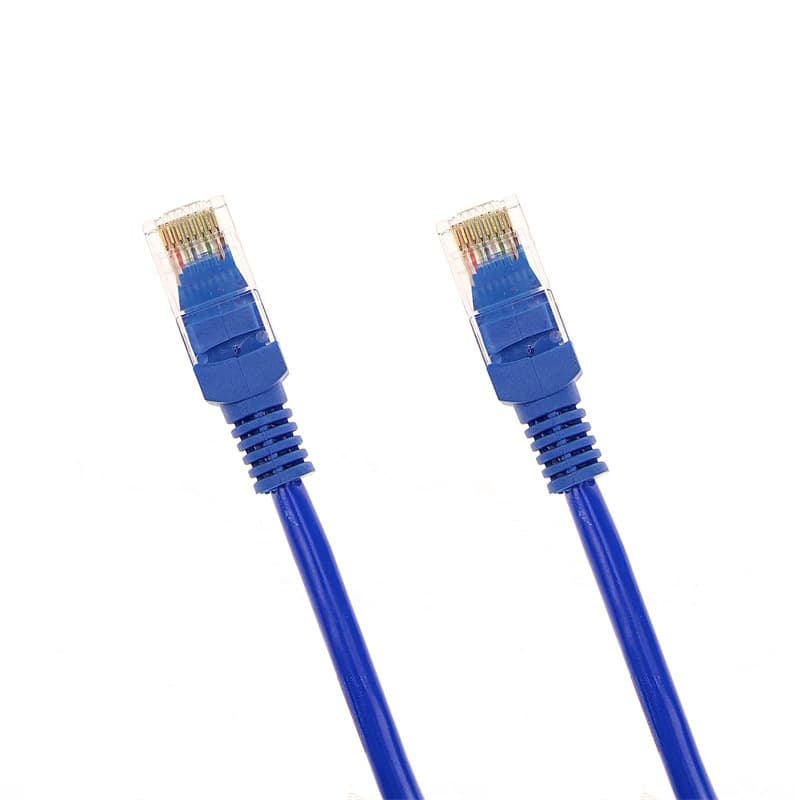 Zhanhong Factory Cat6e Pure Copper Gigabit Ethernet Patch Cable, High-Speed RJ45 Computer Cable