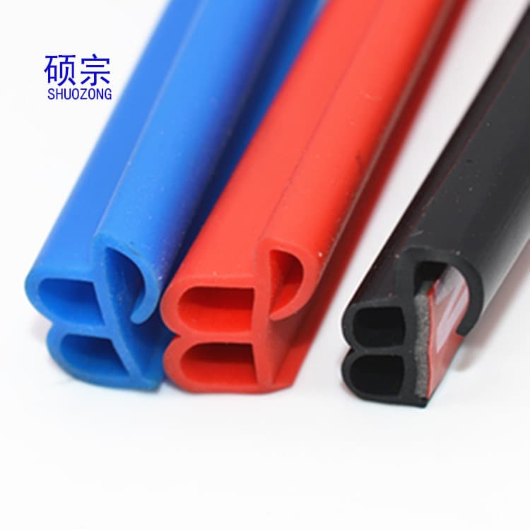Factory Wholesale Automotive B-Type Sealing Strip Universal Car Self-Adhesive Soundproof Dustproof Seal Strip New B-Shape Door Window Trim
