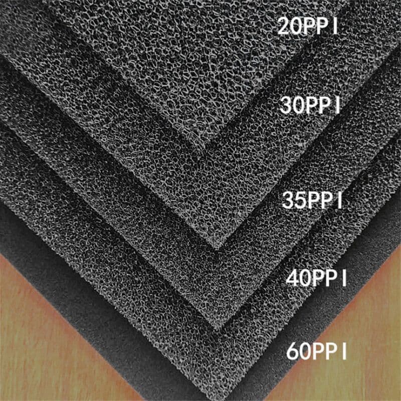 Wholesale Purification and Filtration High-density Sponges, Dust-proof Activated Carbon Filter Cotton, Air and Water Filtration Mesh Cotton