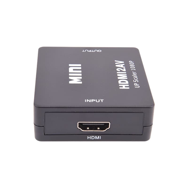Mini HDMI to AV HD Converter HDMI to AV Supports 1080P HDMI2AV Video Converter