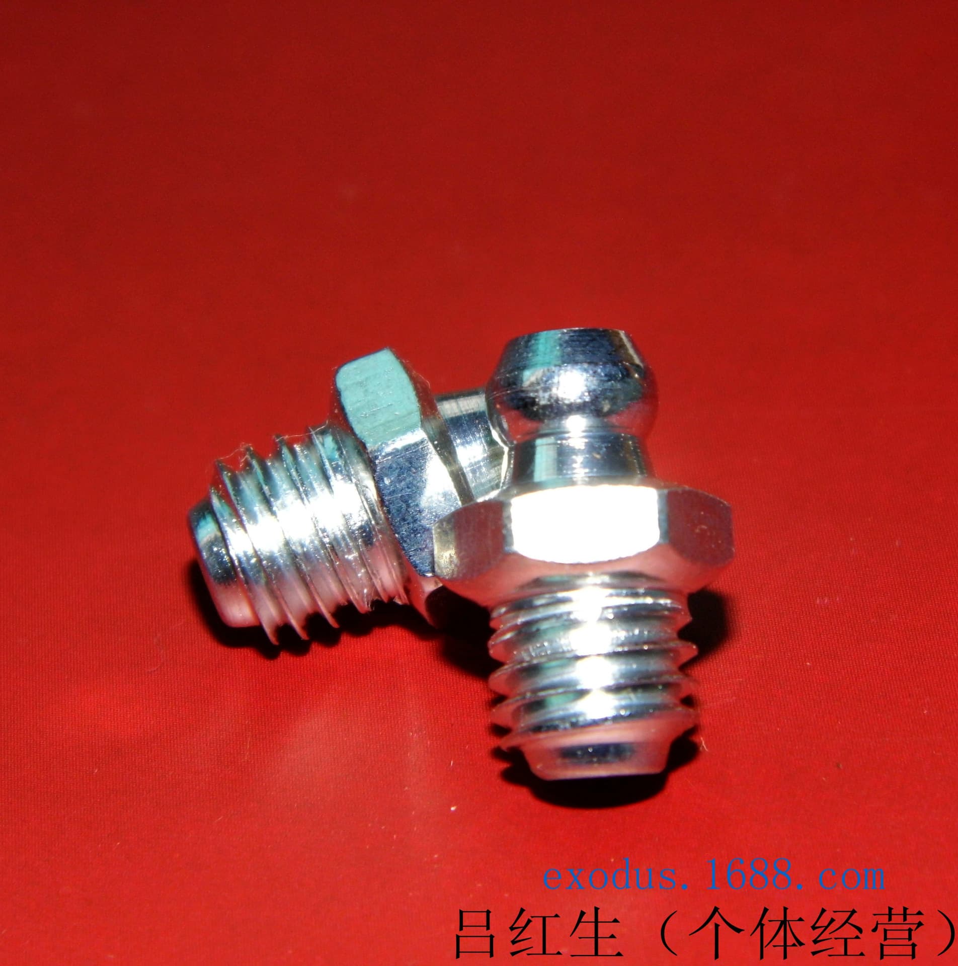 Manufacturer directly supplies grease nipples M6 M8 M10 iron nipples, nickel-plated and copper-plated oiling nozzles, straight and bent grease nipples