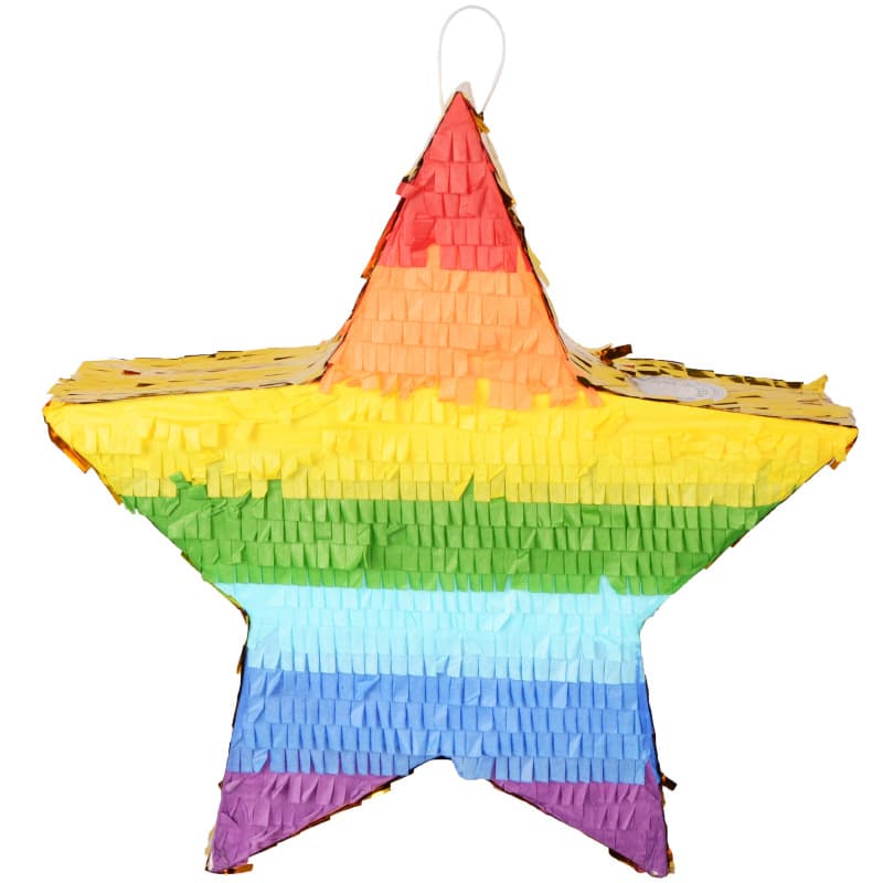 Children's Birthday Party Supplies Pinata Game Props Aluminum Foil Star Shaped Candy Smashing Toy Festive Decoration