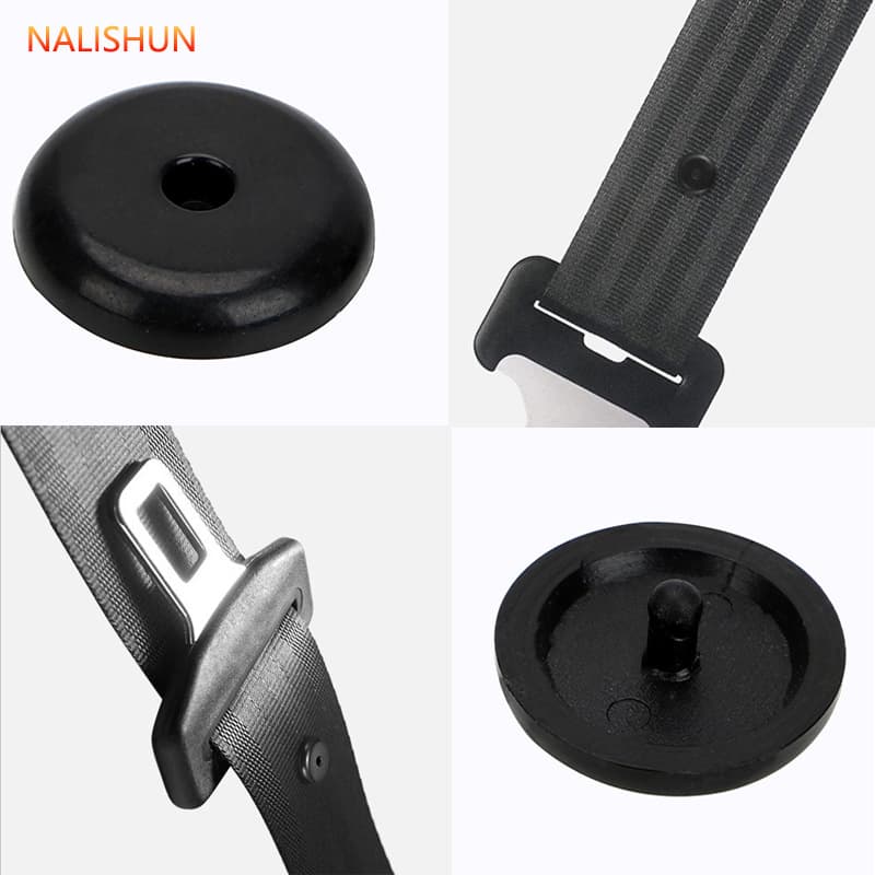 Car Seat Belt Buckle Clip Positioner Fixing Button Safety Belt Locator Anti-Slip Nail Buckle Clip