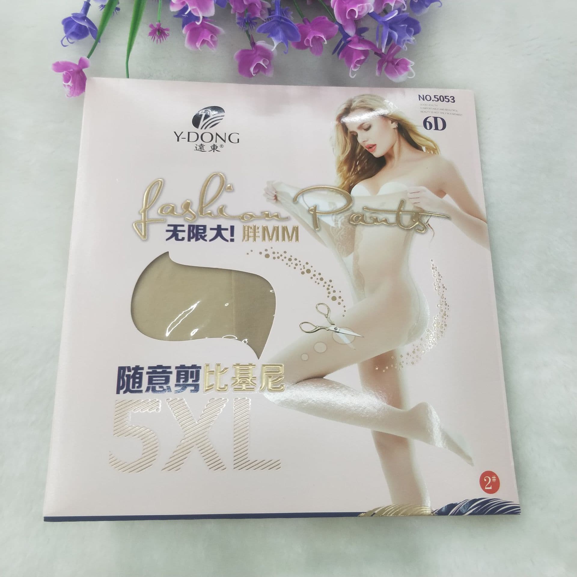 Far East 5053 Stockings Summer Plus 5XL Ultra-Thin 6D Sheer Tights Women Bikini Crotch Thin Footed Pantyhose