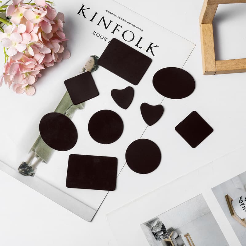 Round, Square, Geometric Fridge Magnet, Advertising Sign Soft Magnetic Sheet with Adhesive Backing, Wholesale