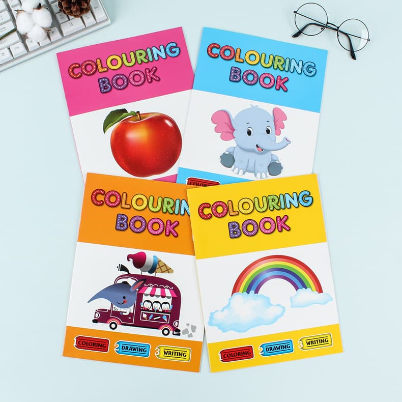 Children's Coloring Book for Kindergarten Students, Graffiti Sketchbook, Colored Drawing Paper, Factory Wholesale