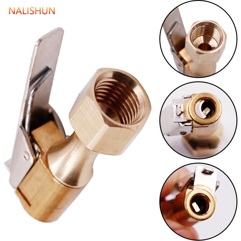 Inflation Pump Screw Thread Air Nozzle Adapter Quick Connector Car Tire Inflation Pump Screw Thread Air Nozzle Adapter