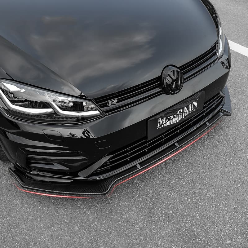 Custom Front Lip Spoiler for Volkswagen Golf 7.5 Modification Small Bumper Lip VW Golf Front Lip