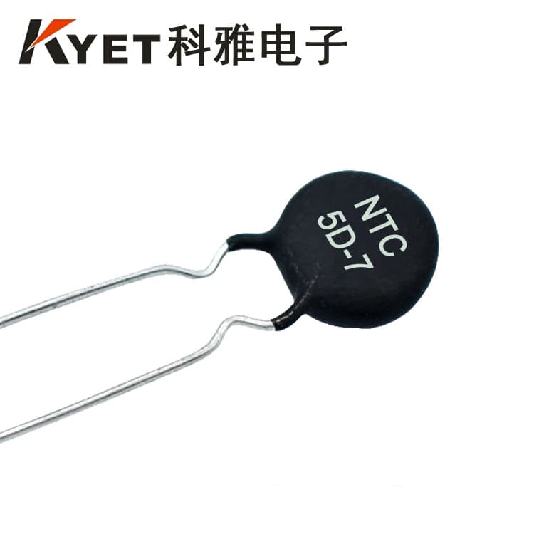 Dongguan thermistor HEL NTC thermistor 5D-7 MF72 power type, negative temperature coefficient