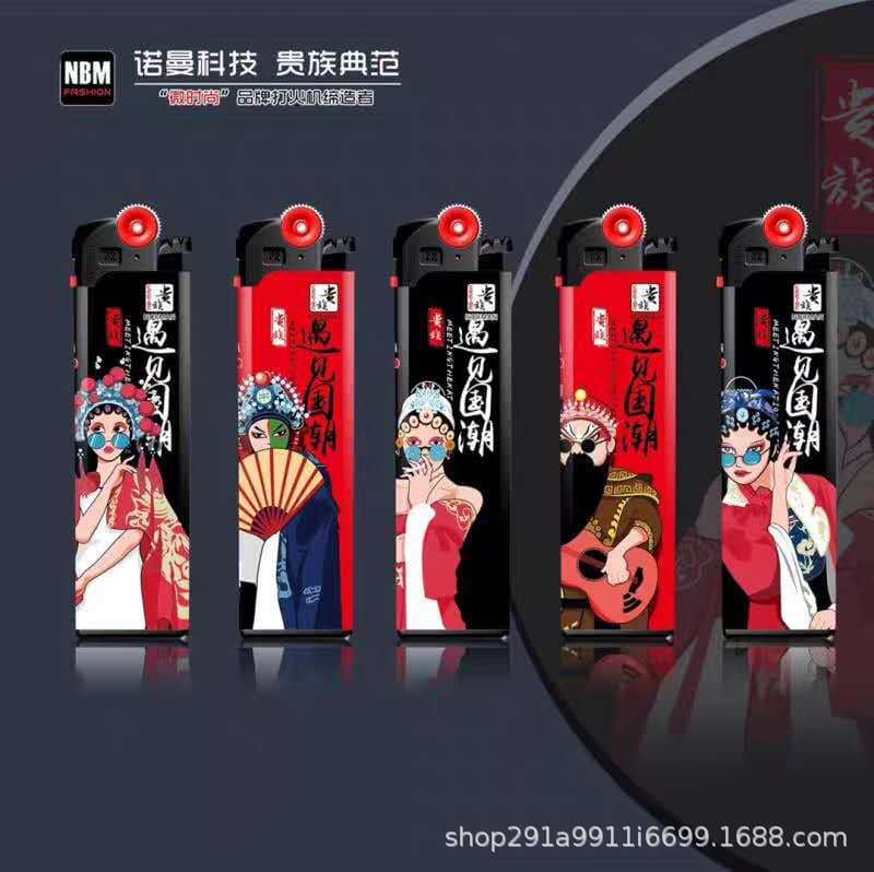 Noble X2 flint lighter, disposable refillable new style personalized fashionable flint-type lighter.
