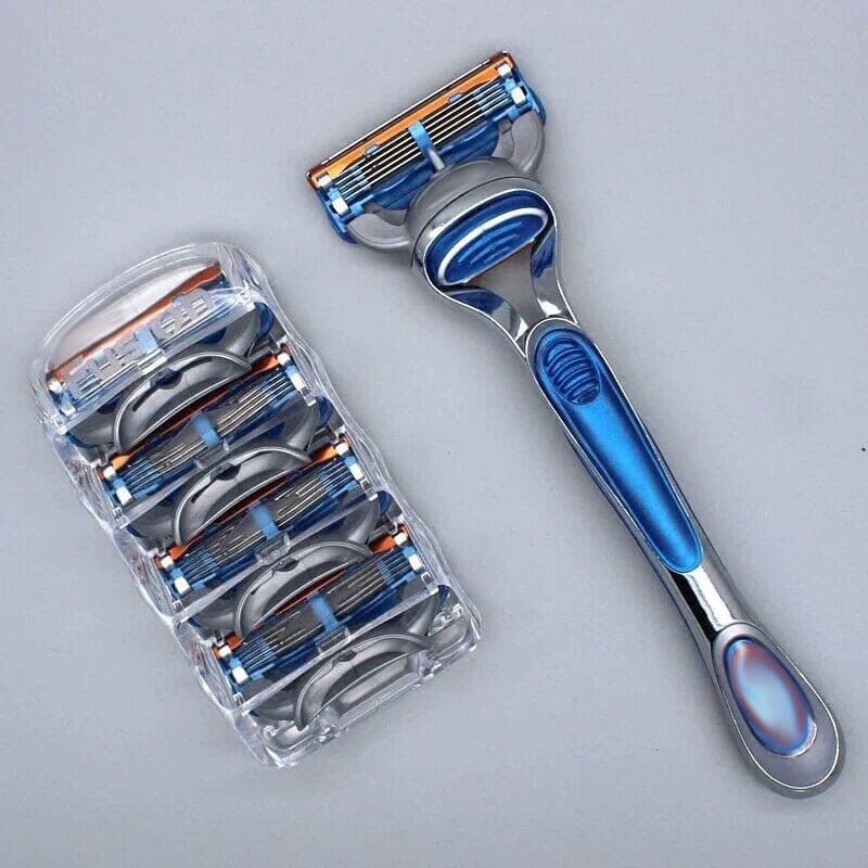 For Geely speed 5-blade manual razor blade razor head five-layer beard knife blade holder a generation of hair