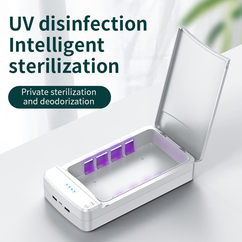 Phone Sanitizer UV Sterilization Box for N95 Disposable Masks Multi-Function UV Sterilizer