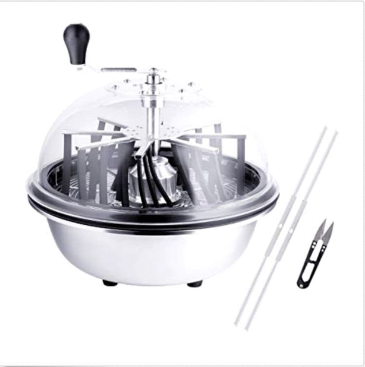 16-Inch Leaf Bowl Trimmer Bowl-Type Leaf Cutter Hydroponic Rotating Plant Bud Cutter