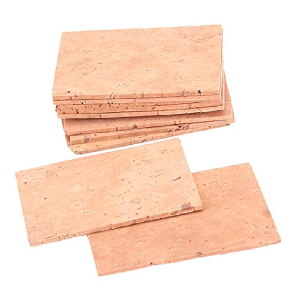 Factory Wholesale Alto Saxophone Cork Sheets 10-Pack Wind Instrument Accessories 6*4*0.2cm