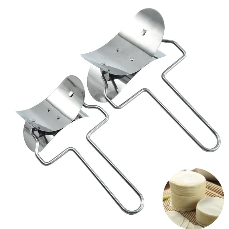 Factory Direct Stainless Steel Dumpling Wrapper Tool Dumpling Skin Mold Dumpling Maker