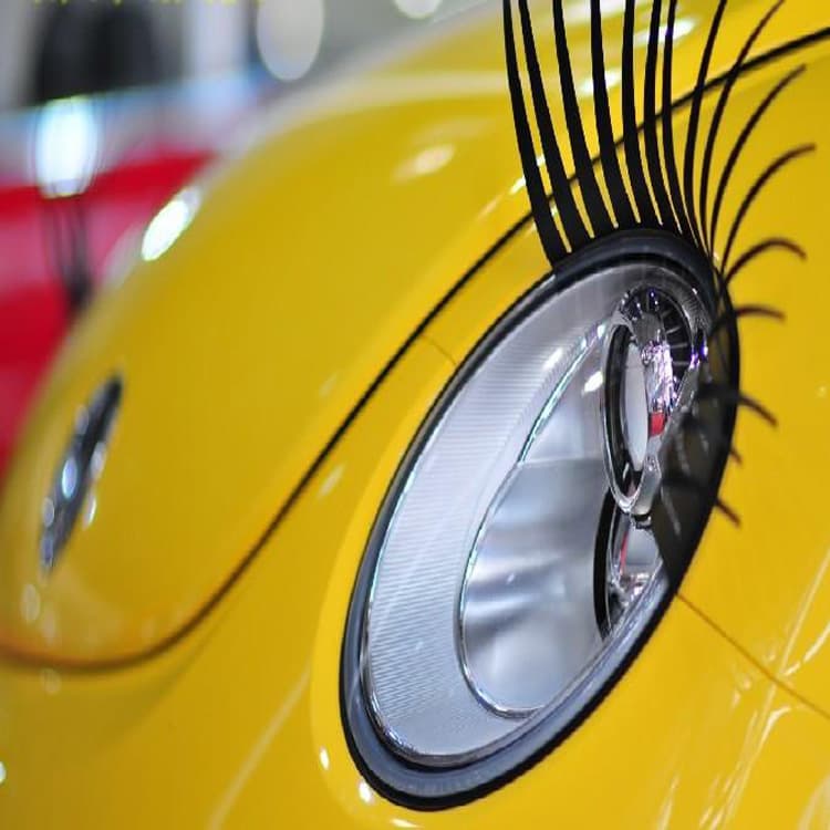 Cross-border Supply Car Eyelashes, Car Eyelashes, Car Fake Eyelash Sticker, Car Headlight Eyebrow Decal