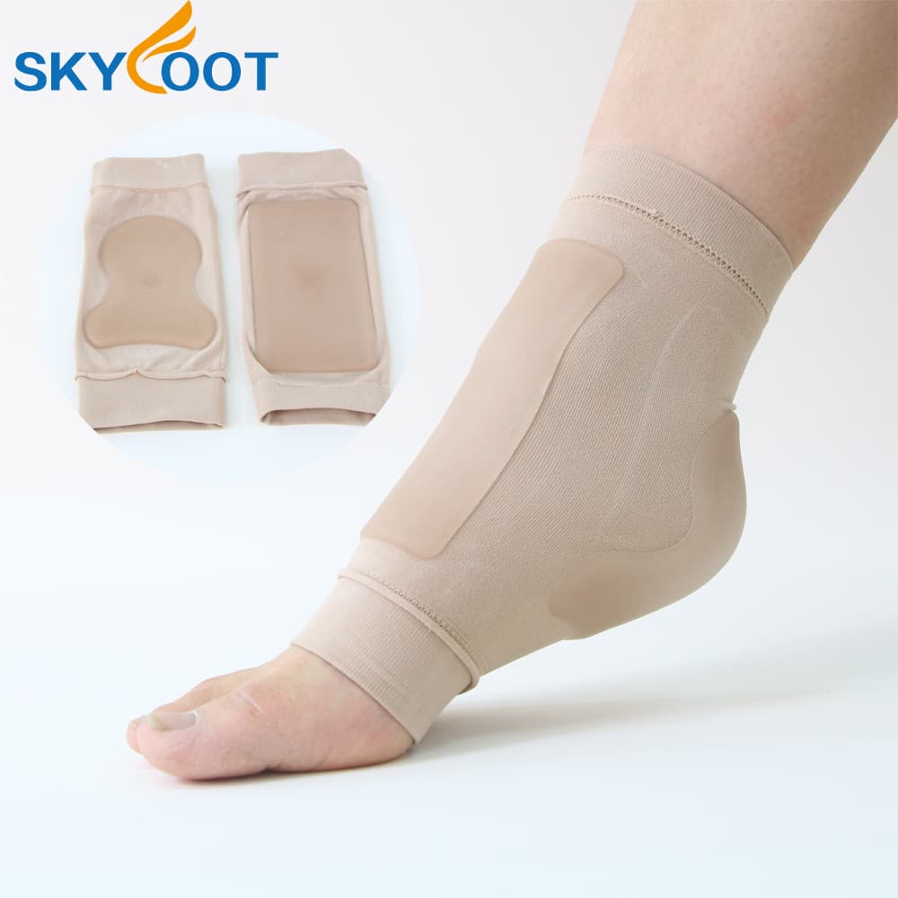 TP silicone heel anti-crack sock sleeves for men and women, heel protection against dryness and cracking, autumn-winter moisturizing foot care, breathable