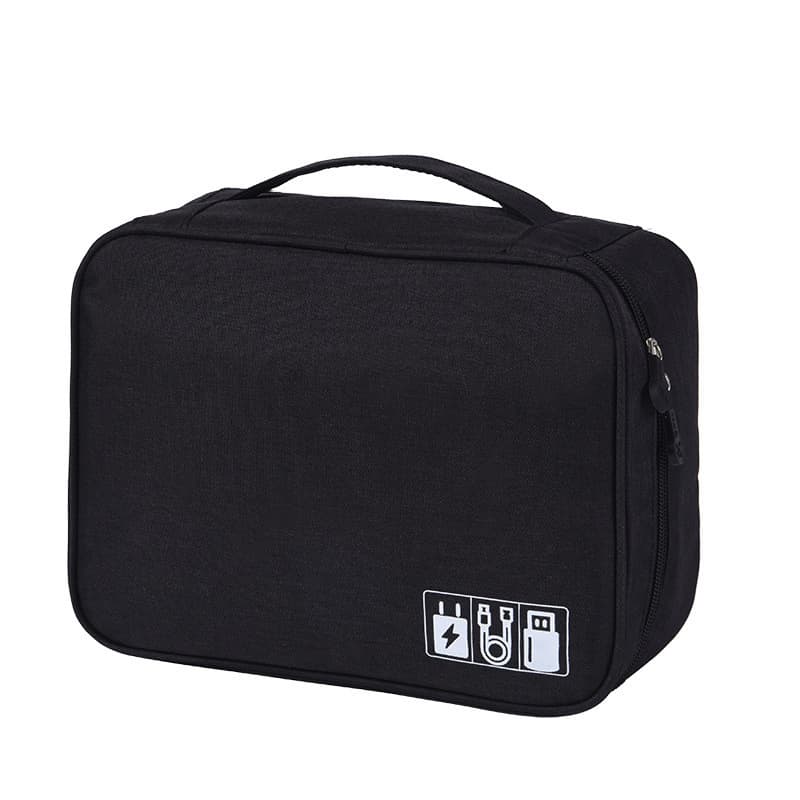 Cationic Data Cable Charger Storage Bag Portable Waterproof Phone Digital Pouch Power Bank Manufacturer