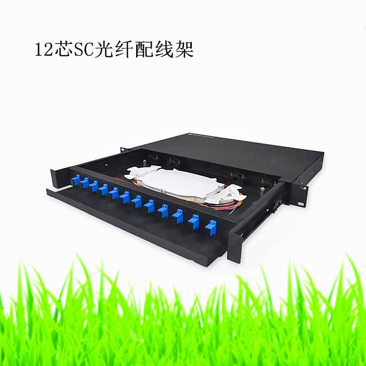 Wholesale pull-out thickened 1U 24-port LCUPC fully equipped terminal boxes and fiber optic patch panels.