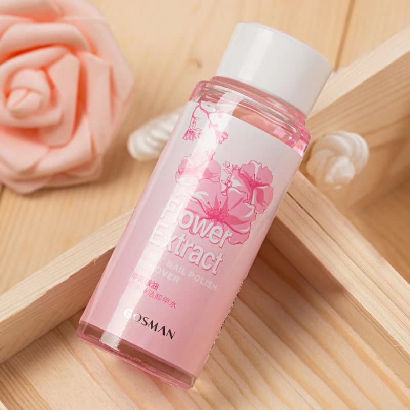 Gossman Milk Scent Nail Polish Remover, Non-Damaging to Nails, Not for Gel Nails, Quick-Drying, Easy to Clean