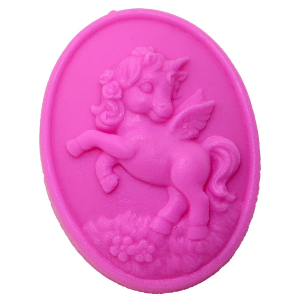 AJ013 Pony Silicone Mold DIY Soap Mold for Handmade Soap