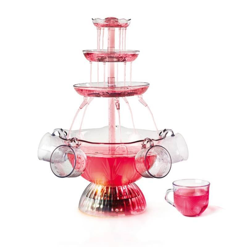 5-cup Wine Fountain, Suitable for Parties and Receptions, Bulk Discounts Available, UL Plug for US Export