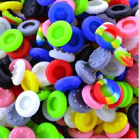 Silicone Cap For Ps5/ps3/ps4/xbox360/one Game Controller Joystick Mushroom Head Protective Cover Button Silicone Cap