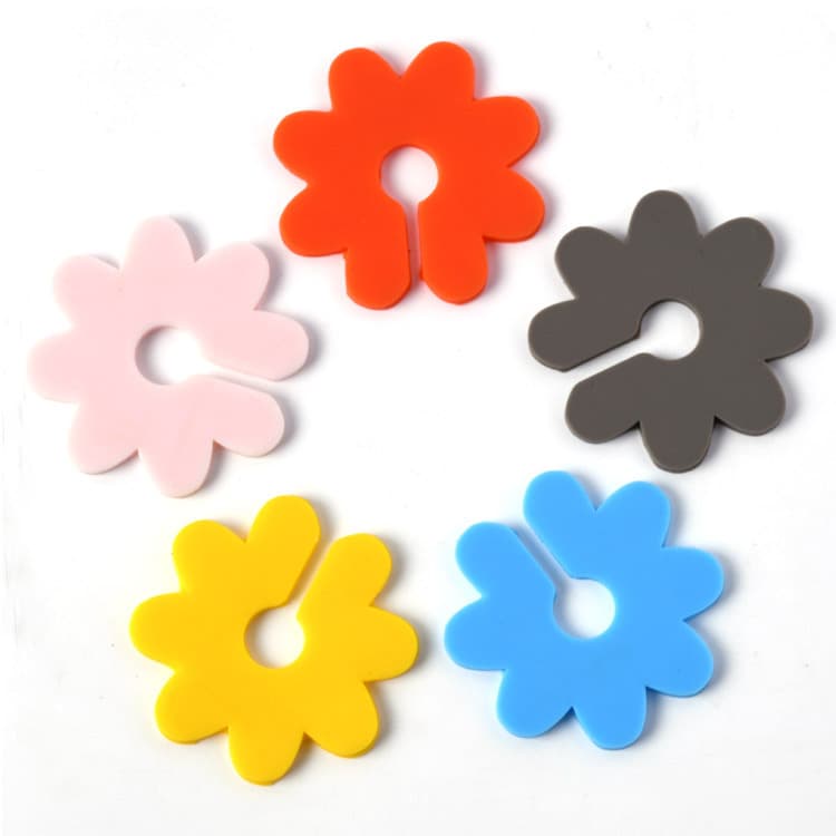 Butterfly Wine Glass Identifier Flower Wine Glass Silicone Identifier Label Wine Glass Cup Identification Ring Label