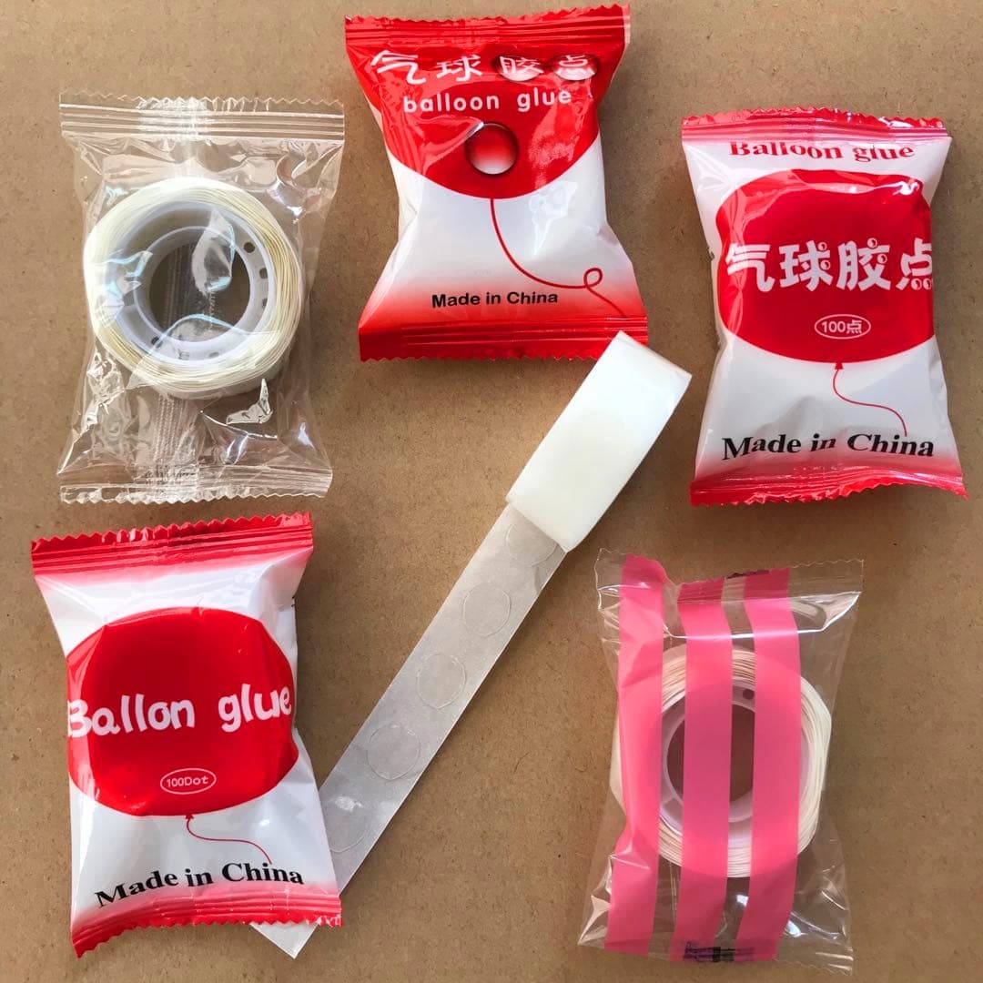Original Factory Glue Dots for Holiday Decorations - 100 Dots per Roll Double-sided Adhesive