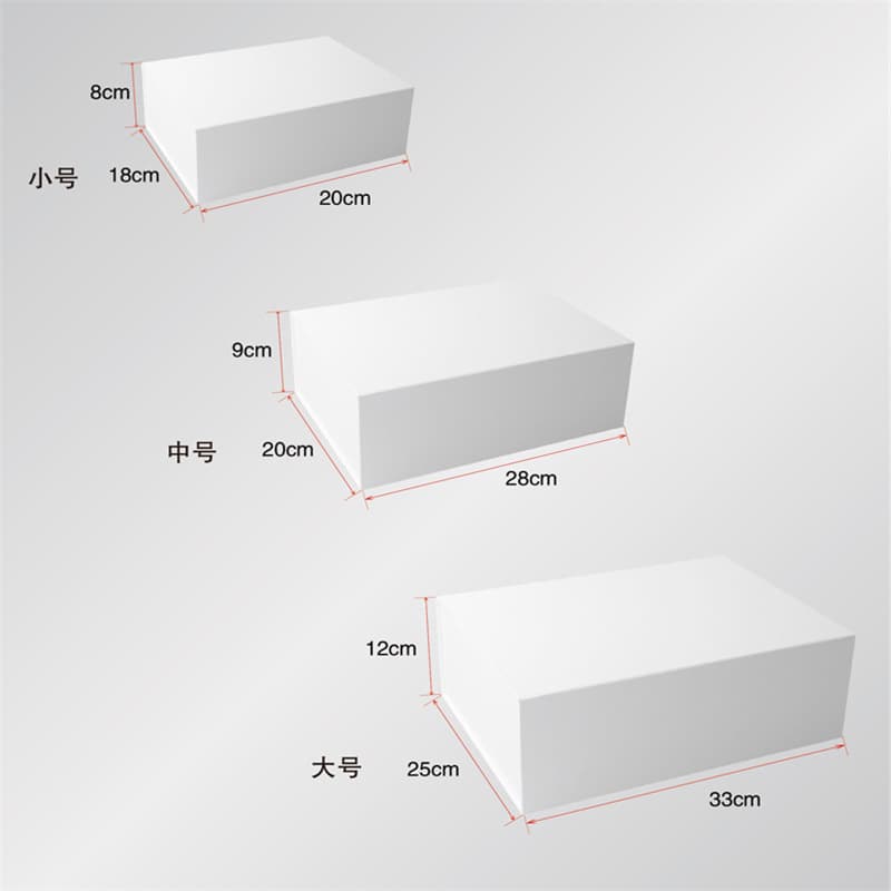 Manufacturer's Gift Box with Handle, Large Hard Case, Magnetic Closure, Flip Lid, Foldable Box, In Stock