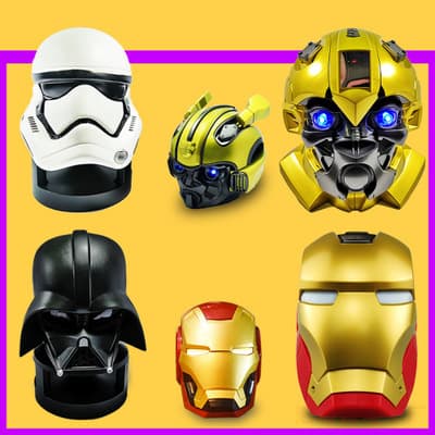 Iron Man, Transformers, Bumblebee, Cartoon Bluetooth Speaker, Creative Gift Figurine, Optimus Prime, Taiwan Claw Machine