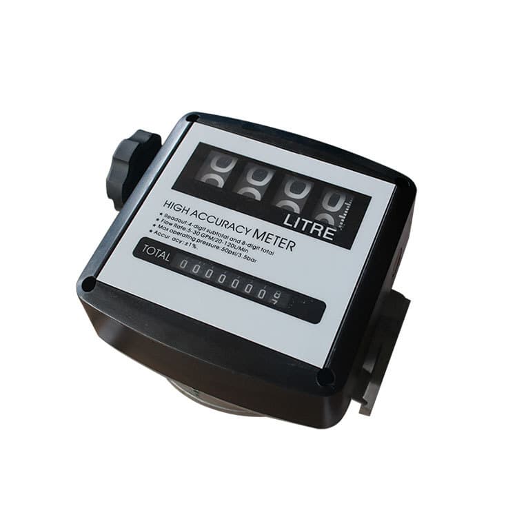 AoCheng Mechanical Tanker Four-Digit Gear Flowmeter Metering Accessories Diesel Kerosene Gasoline Meter