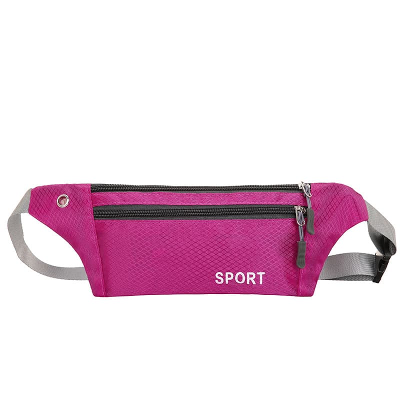 Korean Style Multi-Functional Outdoor Close-Fit Breathable Waterproof Running Sports Thin Anti-Theft Market Phone Unisex Small Waist Pack