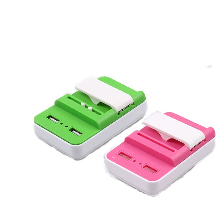 Universal charger USB battery display universal charger factory direct 516 Black three lights colorful LCD charger wholesale