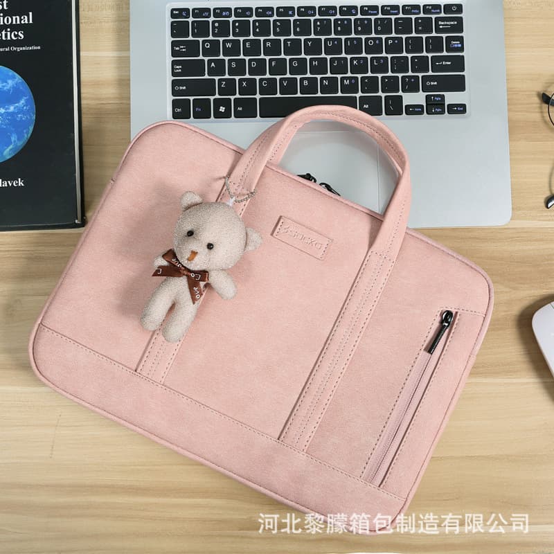 13.3 inch Laptop Bag, Women's Portable Simple Lightweight, for MacBook Air, Lenovo Xiaoxin Air14, Apple 15.6
