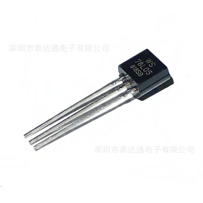 Manufacturer Stock 78L05 SOT-89 Three-Terminal Voltage Regulator Linear Regulator Chip 5V 100mA Through-Hole