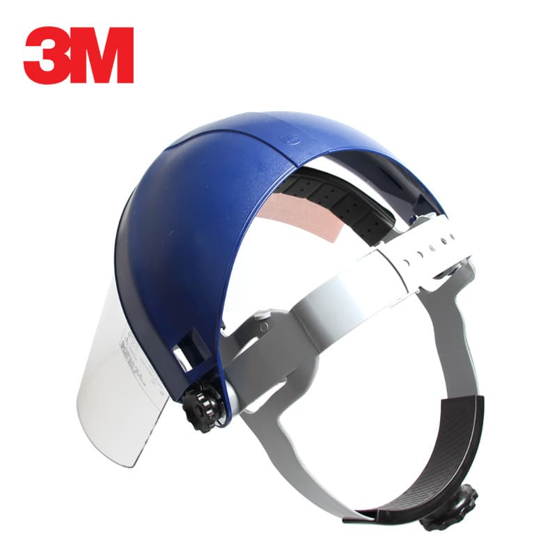 3M 82700W96 Anti-Chemical Transparent Acrylate Face Shield 82701 Anti-Impact Face Shield 8250182500 Bracket