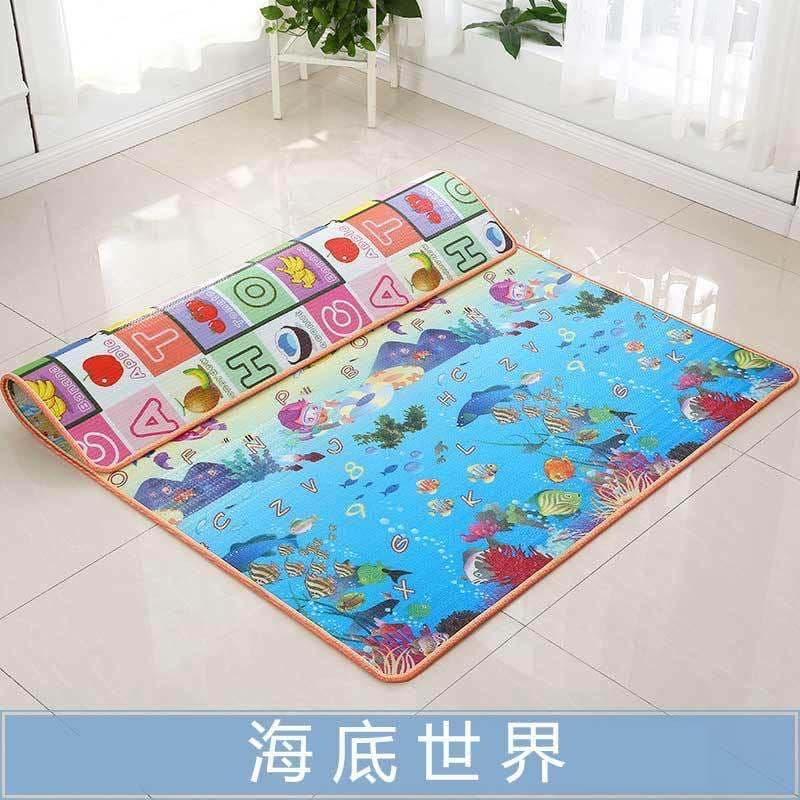 Baby Crawling Mat Outdoor Foam Home Use Mat Baby Picnic Game Mat Non-Slip Soft Cushion Square Shape Modern Simple Style