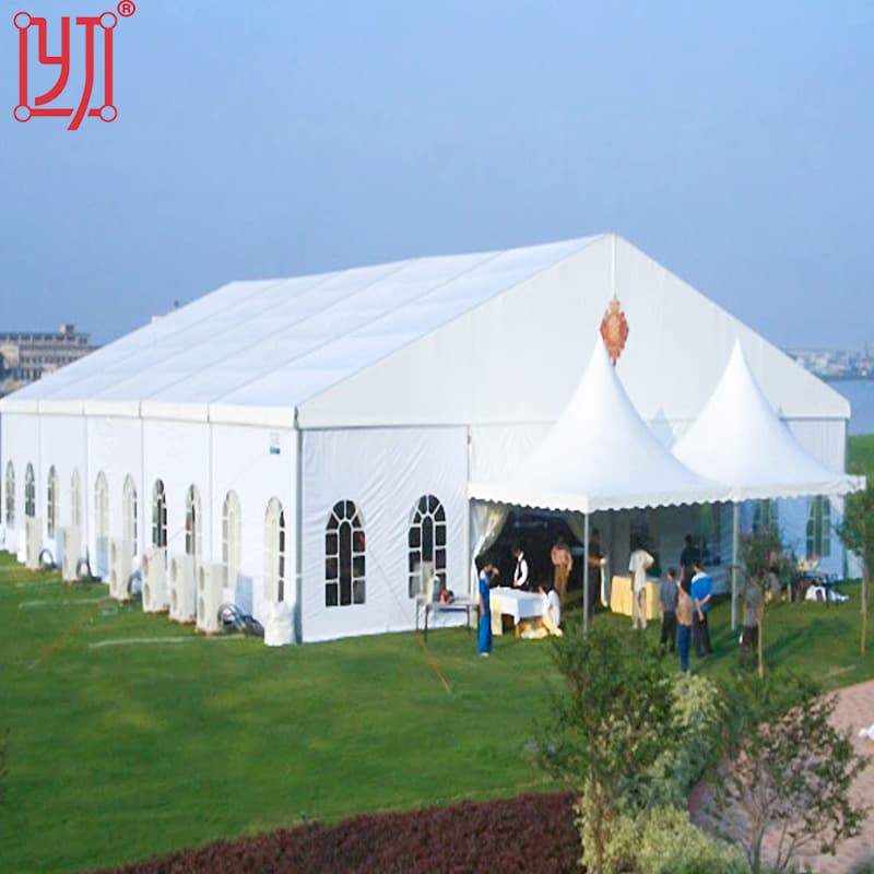 Large Aluminum Alloy Wedding Tent Customization Outdoor Lawn Banquet Activity Tent