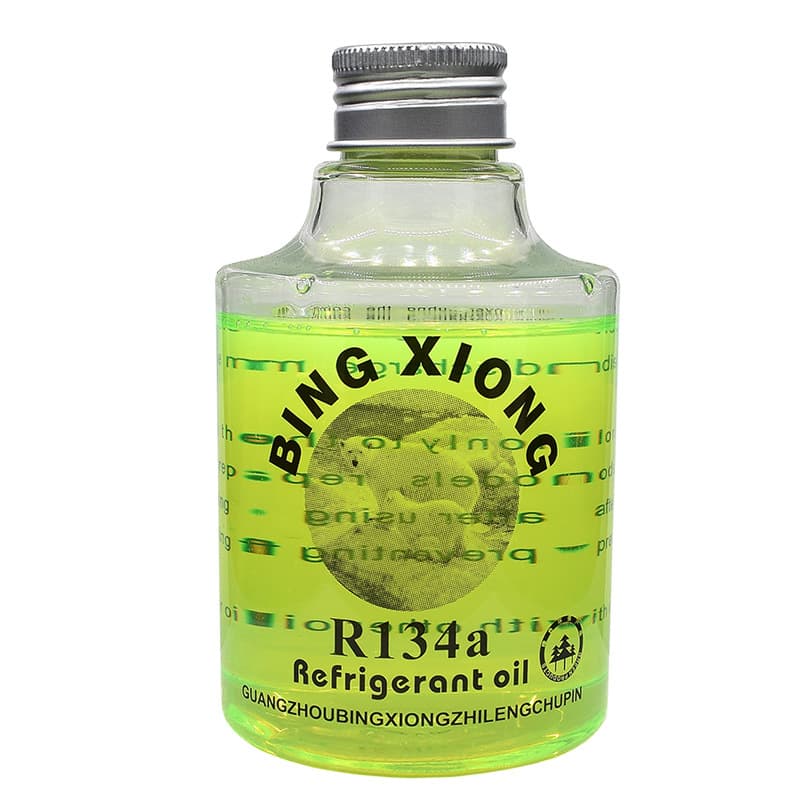 Car AC 134a refrigerant leak detection fluorescent dye, traceable refrigerant oil, eco-friendly leak test oil