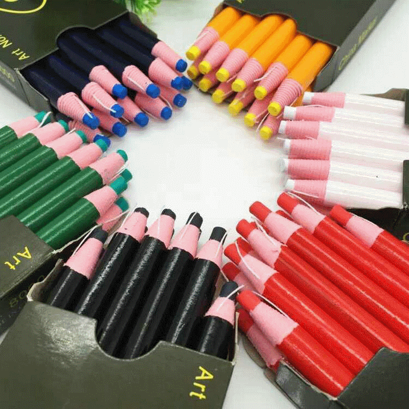 New Standard Pull-line Crayons Roll-up Crayons Hand-tear No-sharpening Office/cultural/oil Painting Sticks