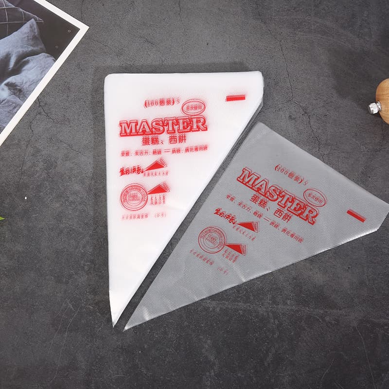Factory Wholesale Disposable PE Piping Bags for Cake Cream, Jam, Chocolate Icing Tools, Pastry Bags