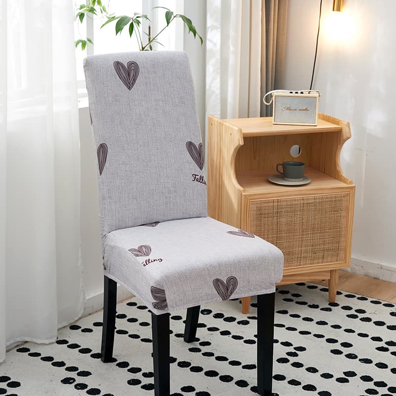 Elastic chair cover, chair cushion set, household European stool cover, one-piece fabric dining chair cushion, universal cross-border supply