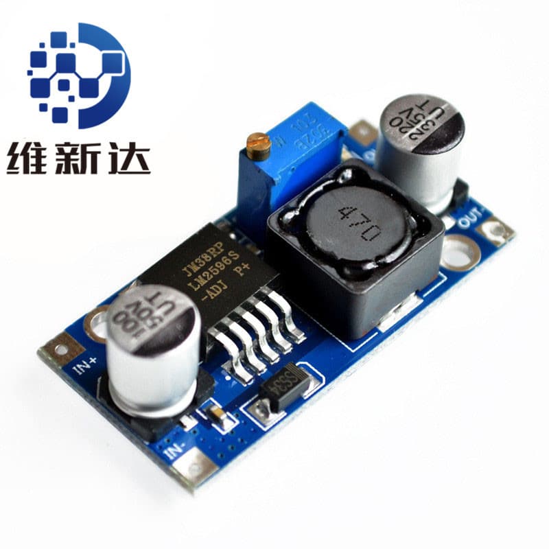 DC-DC Buck Power Module 3A Adjustable Step-Down Module LM2596 Regulator 24V to 12V 5V 3V