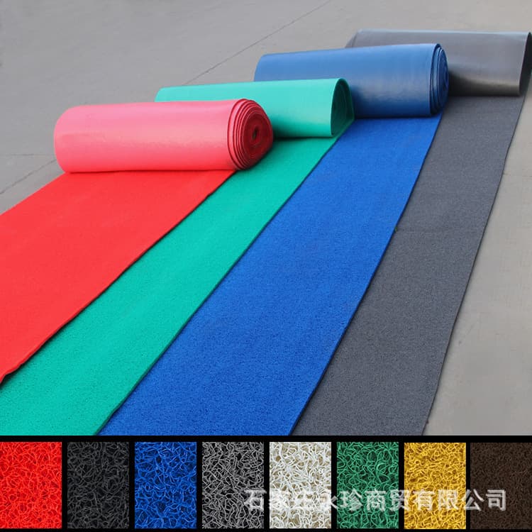 Carpet Coil Material PVC Plastic 3A 8A8 Brushed Car Mat Waterproof Anti-Slip Hydrophobic Outdoor Floor Mat