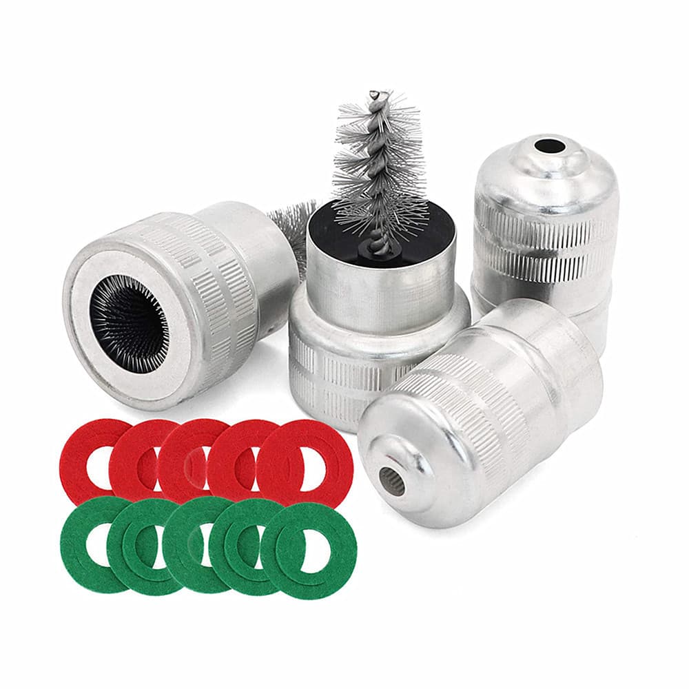 Battery terminal cleaning brush and anti-corrosion washer fiber protector - Battery Terminal Washers