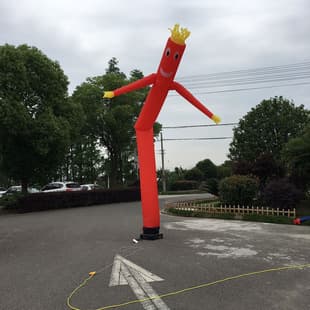Cross-border Inflatable Dancing Star Air Model Clown Swing Dance Figure Cartoon Dancer Air Model Source Factory
